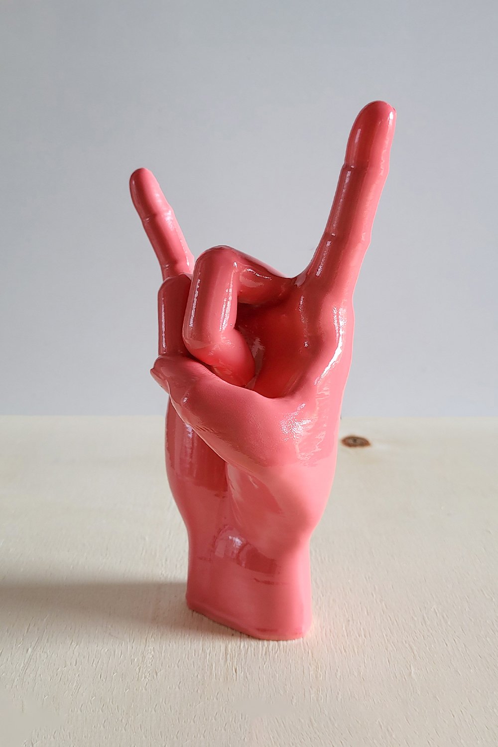 Rock El Figürü | Pembe - 8