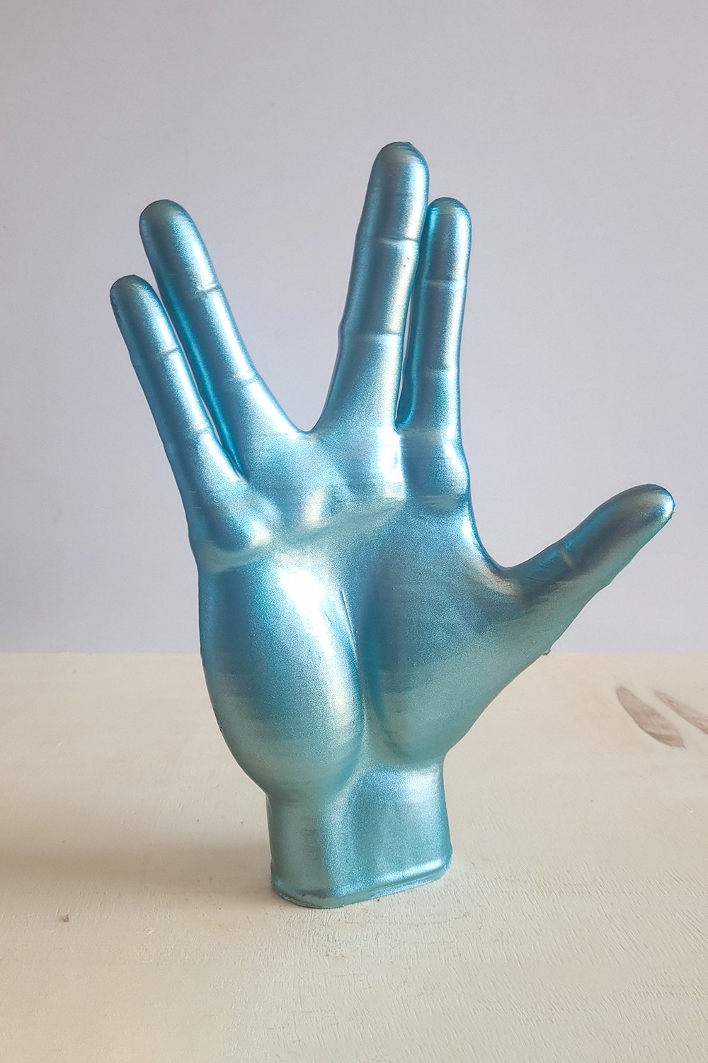 Spock El Figürü | Metalik Mavi - 4