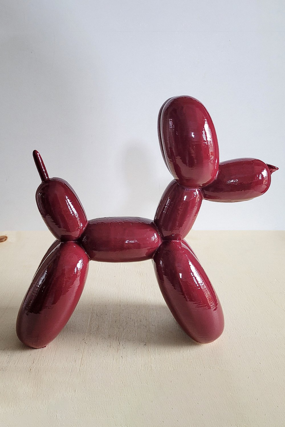 Balon Köpek Figürü | Bordo - 4