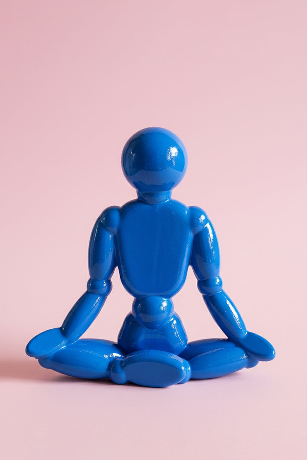 Yoga Lotus Pozu Model | Mavi - 0