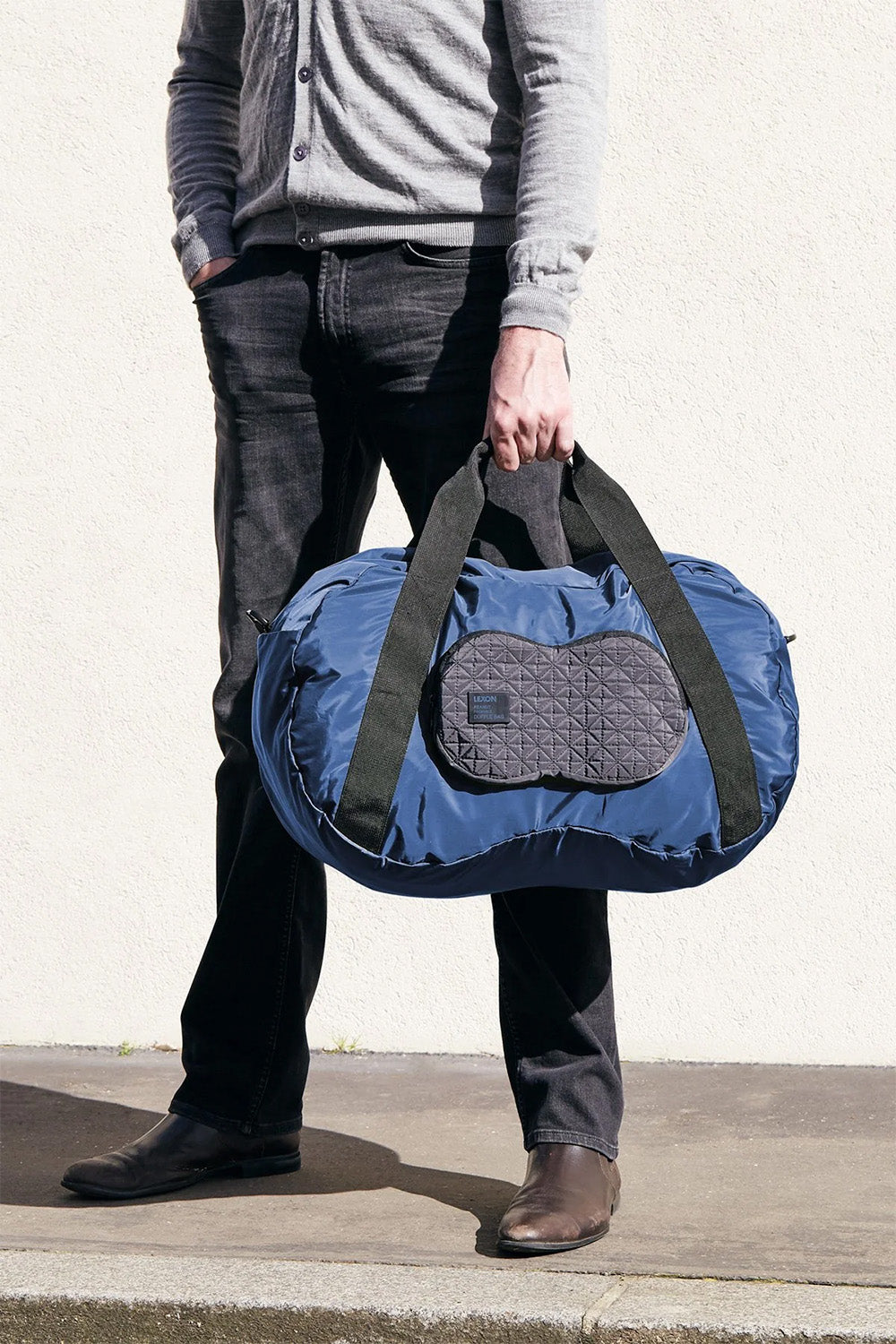 Peanut Duffle Seyahat çantası Mavi - 2