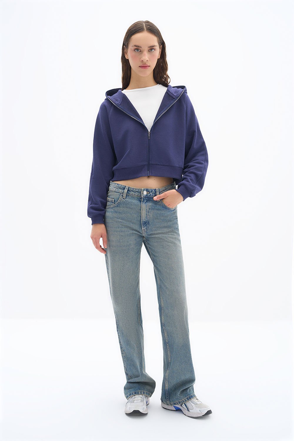 Zipper Sweatshirt - 1