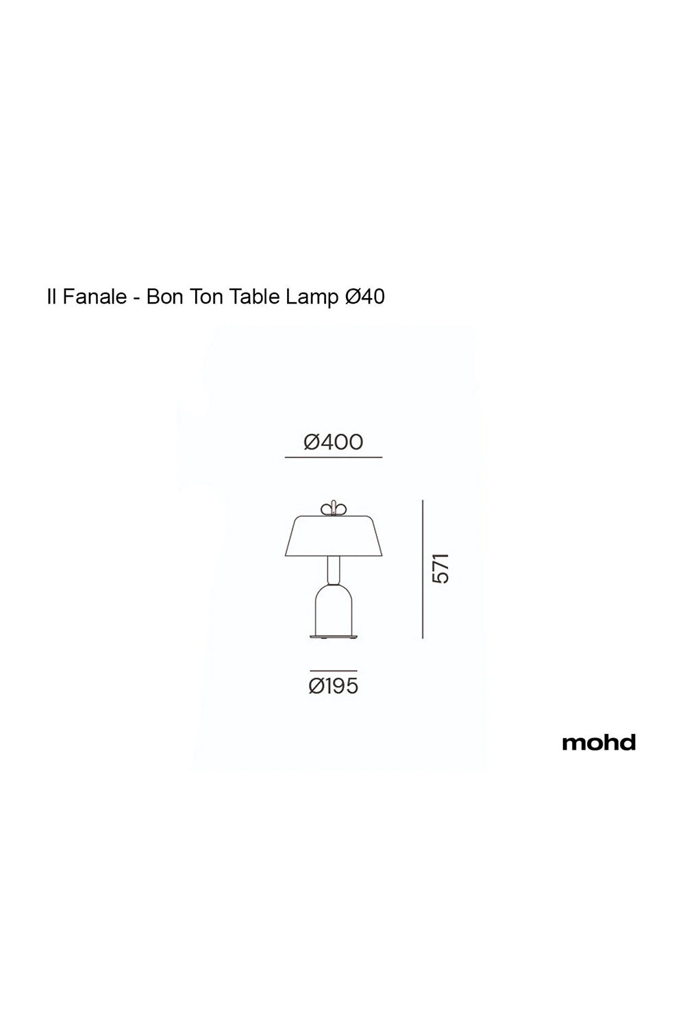 Bon Ton Masa Lambası 3l Açık Mavi̇-natural Gold - 1