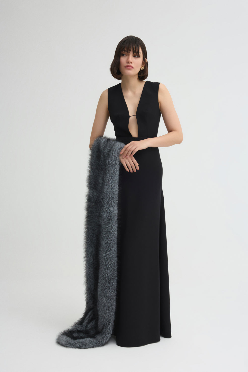Delphine Black Dress - 1