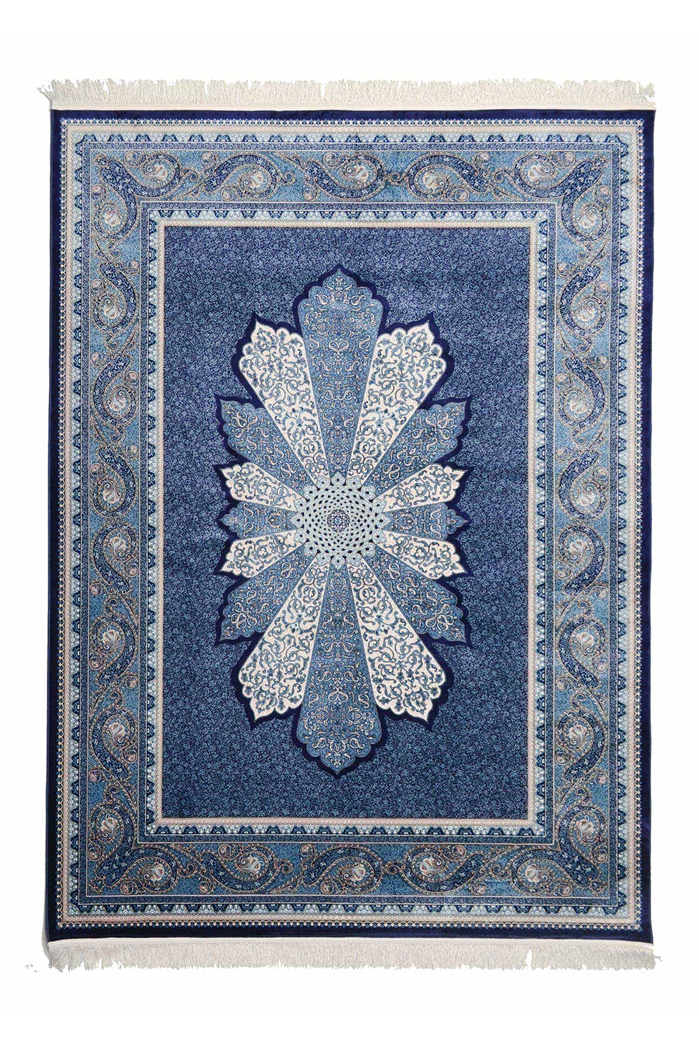 Geleneksel Desenli Bambu Halı 160x230 Cm (3.68 M²) - 0