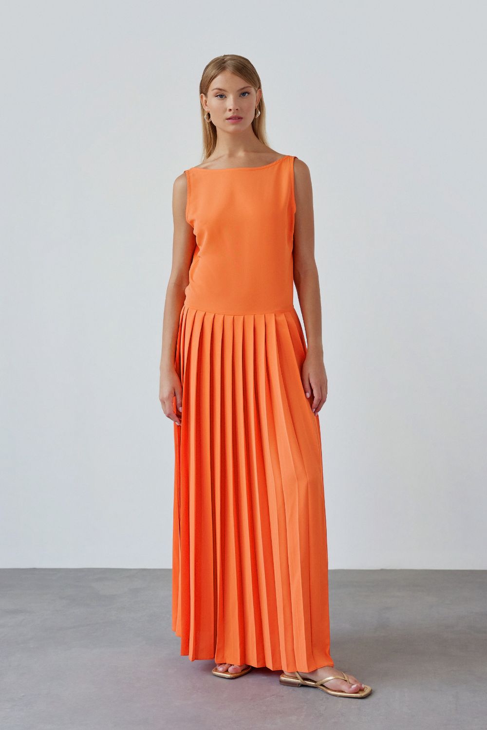 Sofy Orange Dress - 0
