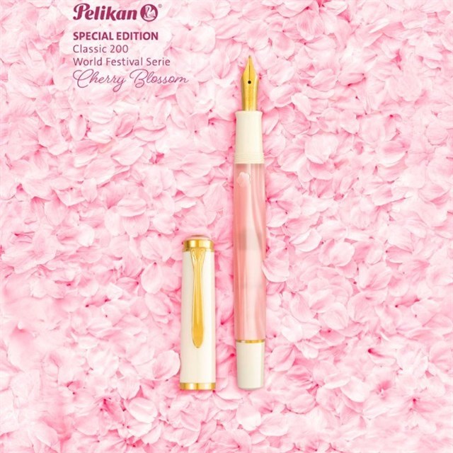 Pelikan M200 Special Edition Cherry Blossom Dolma Kalem M Uç - 2