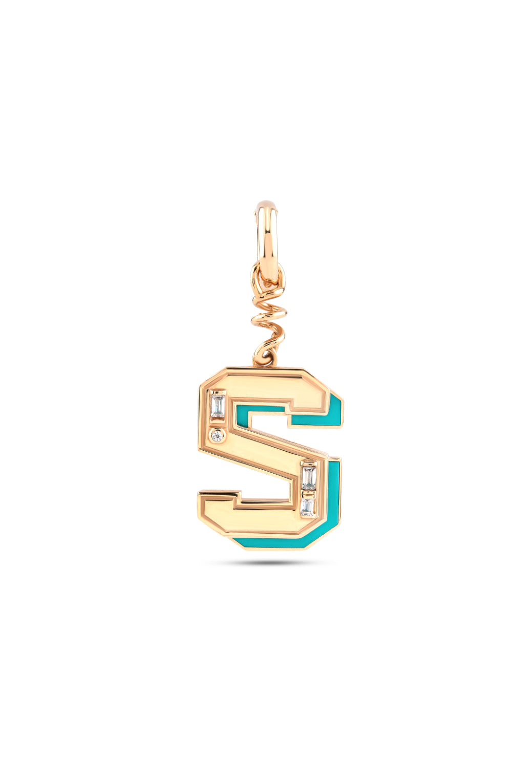 Say It Letter Charm- S - 0