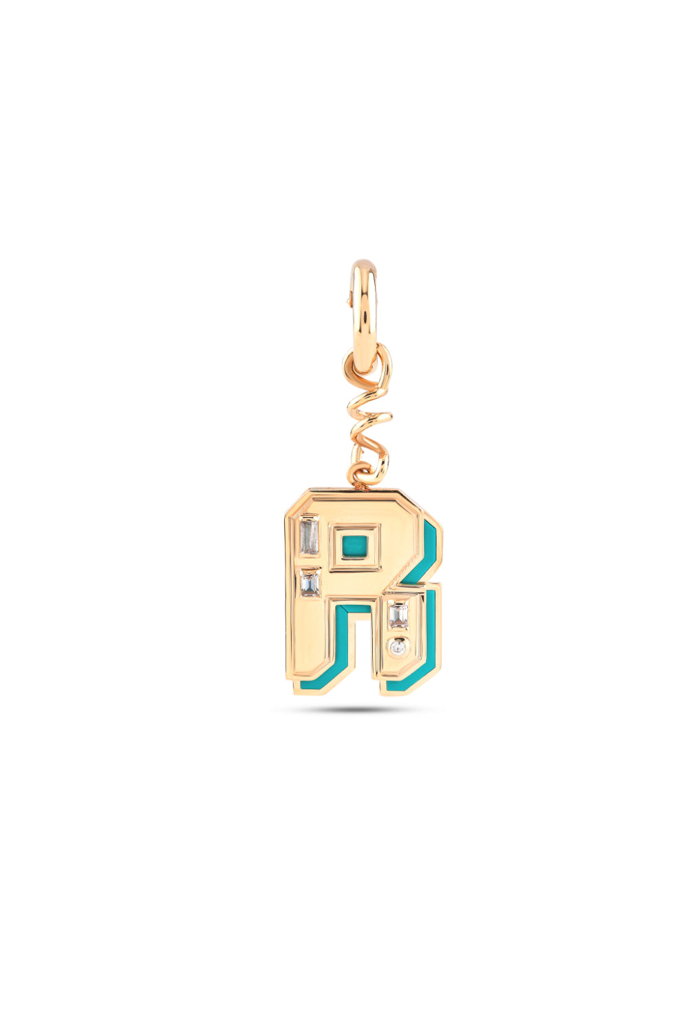 Say It Letter Charm- R - 0