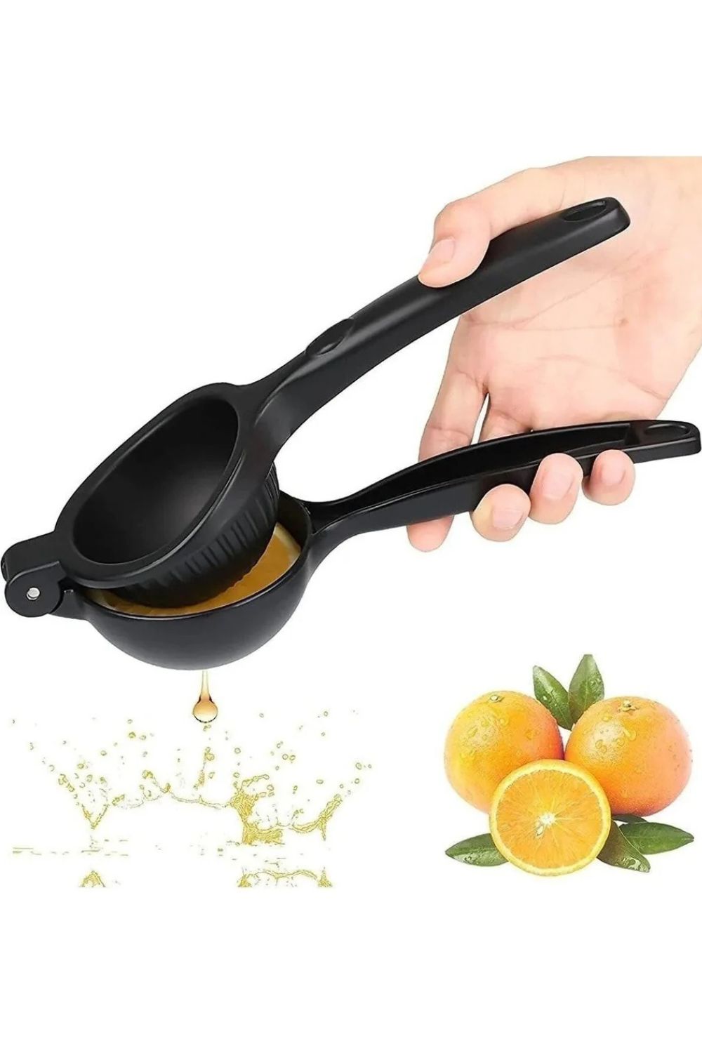 Limon Portakal Narenciye Sıkacağı Siyah Lüks Döküm - Pratik Ve Dayanıklı Gövde - 0