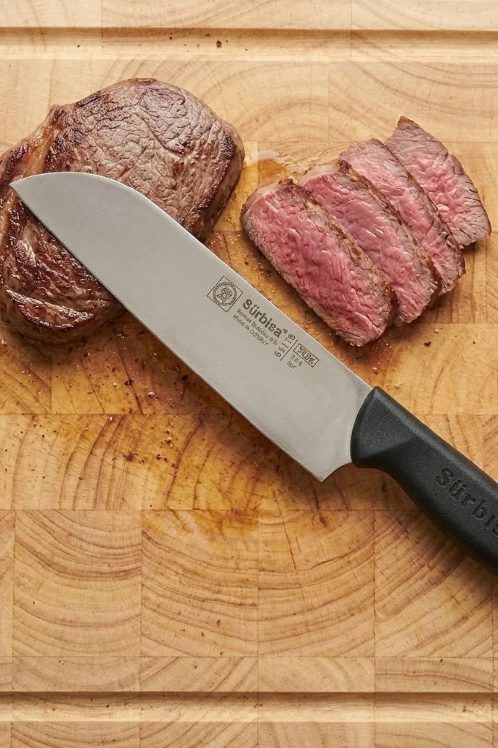 Santoku Aşçı Şef Bıçağı Orjinal Sürmene Kesim Bıçak - 1