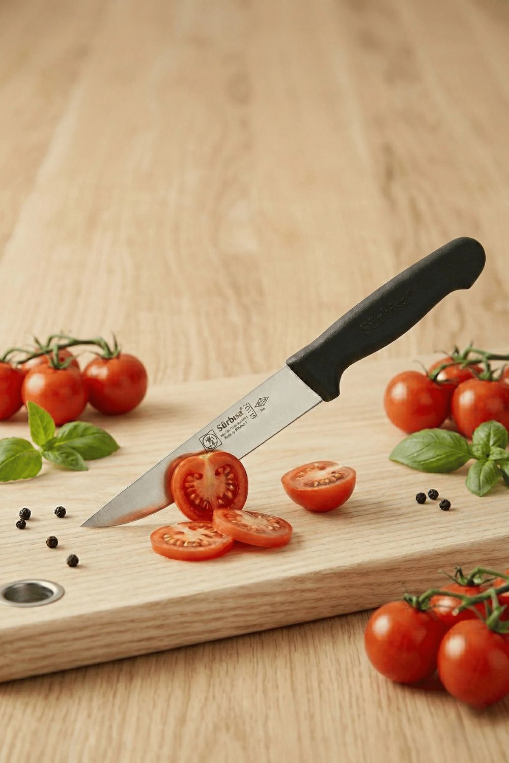Sürmene Mutfak Bıçağı 28 Cm Günlük Kullanım Kesin Bıçak Sebze Ve Meyve Için Çelik Sürbisa 61101 - 2