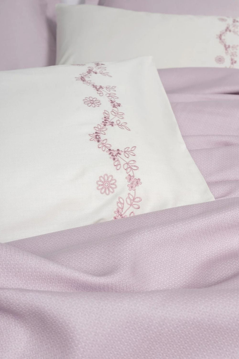 Serenity Bambu Çift Kişilik Pike Takımı Vaila Lila - 2