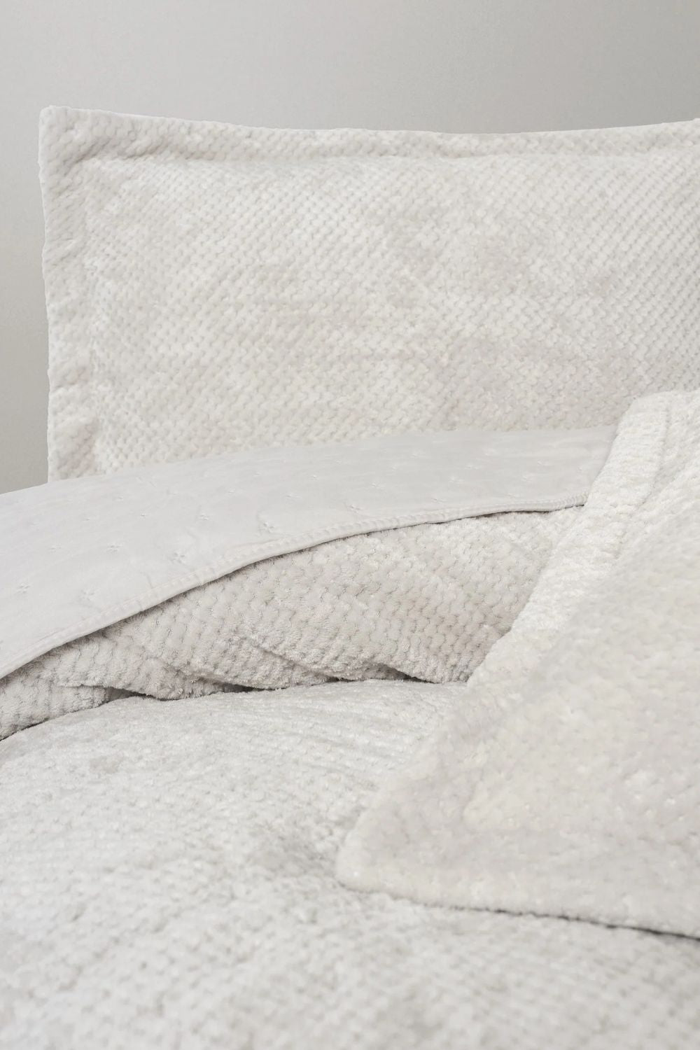 Softnest Çift Kişilik Yatak Örtüsü Boleta Taş - 1