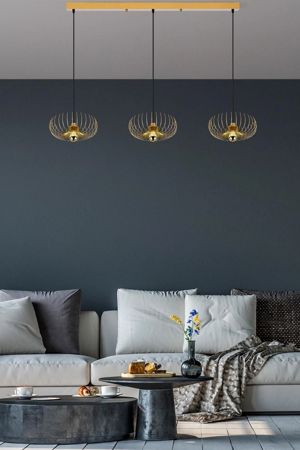 Peony 641 3 Tel Sarkıt Aydınlatma - 3
