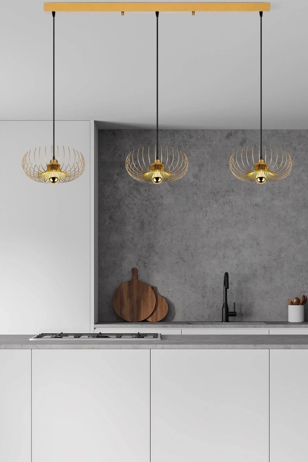 Peony 641 3 Tel Sarkıt Aydınlatma - 4