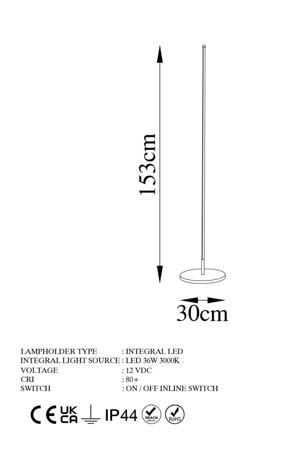 Lilacara 13317 Led Lambader Aydınlatma - 8