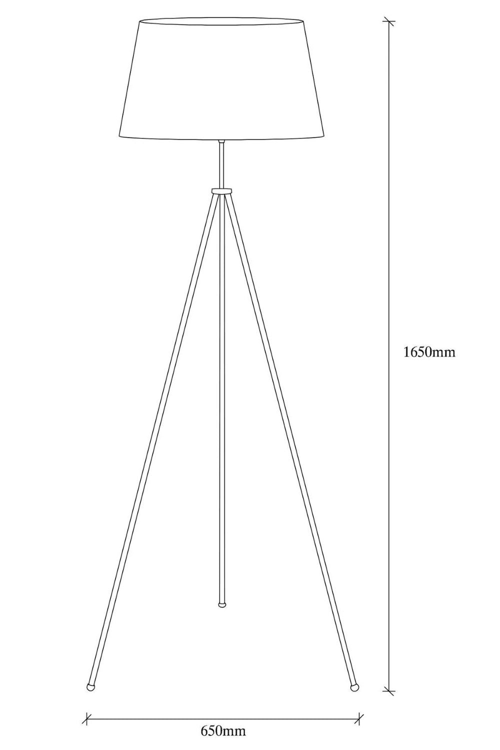 Tripod-Nul-4053 Ahşap Lambader Aydınlatma - 6