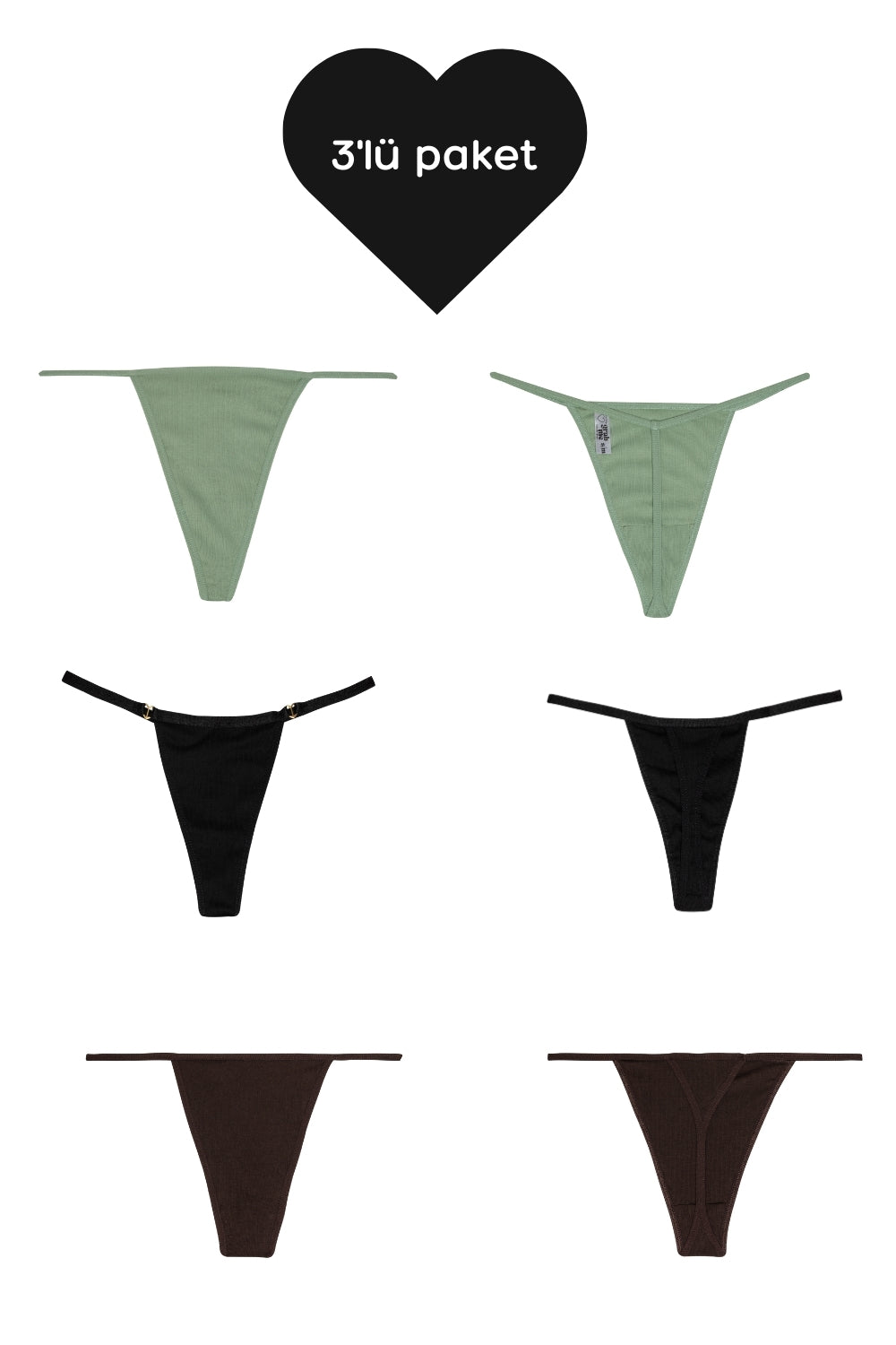The Soft Trio Set – G, Love V & V-String - 0