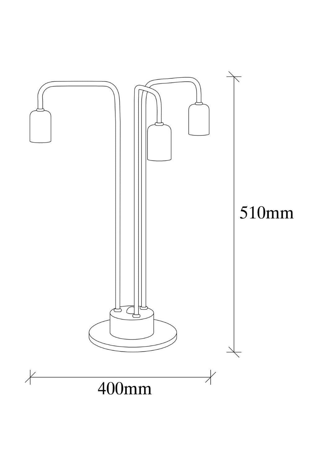 Atollis 3521 Rustik Masa Lambası Aydınlatma - 3