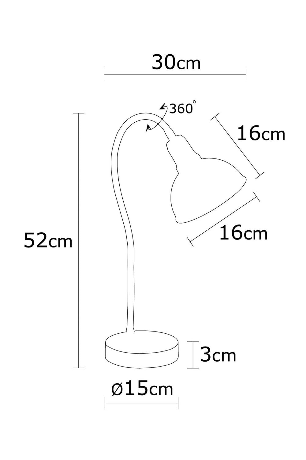 Salamander 519 Sıvama Masa Lambası Aydınlatma - 3