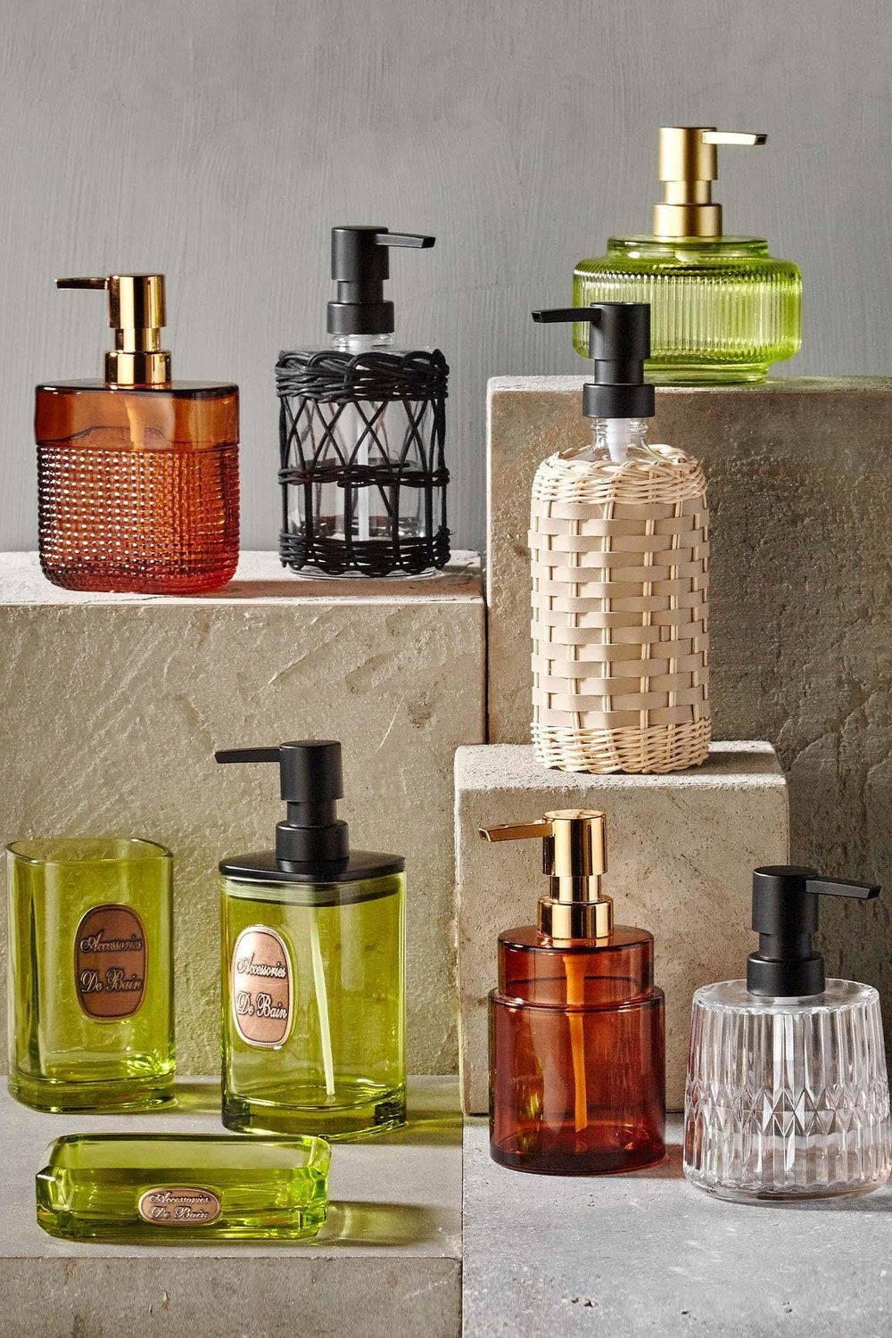 Rattan Sıvı Sabunluk, Siyah, 330 Ml - 2