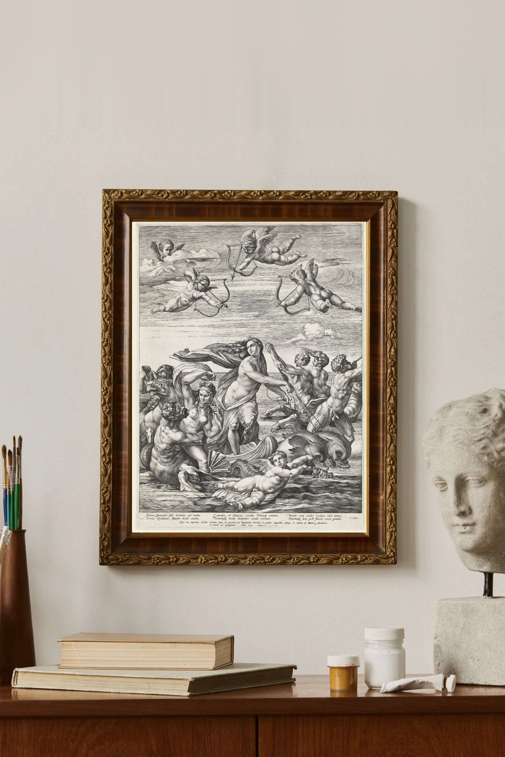 Hendrick Goltzius - Galatea'nın Zaferi - 3