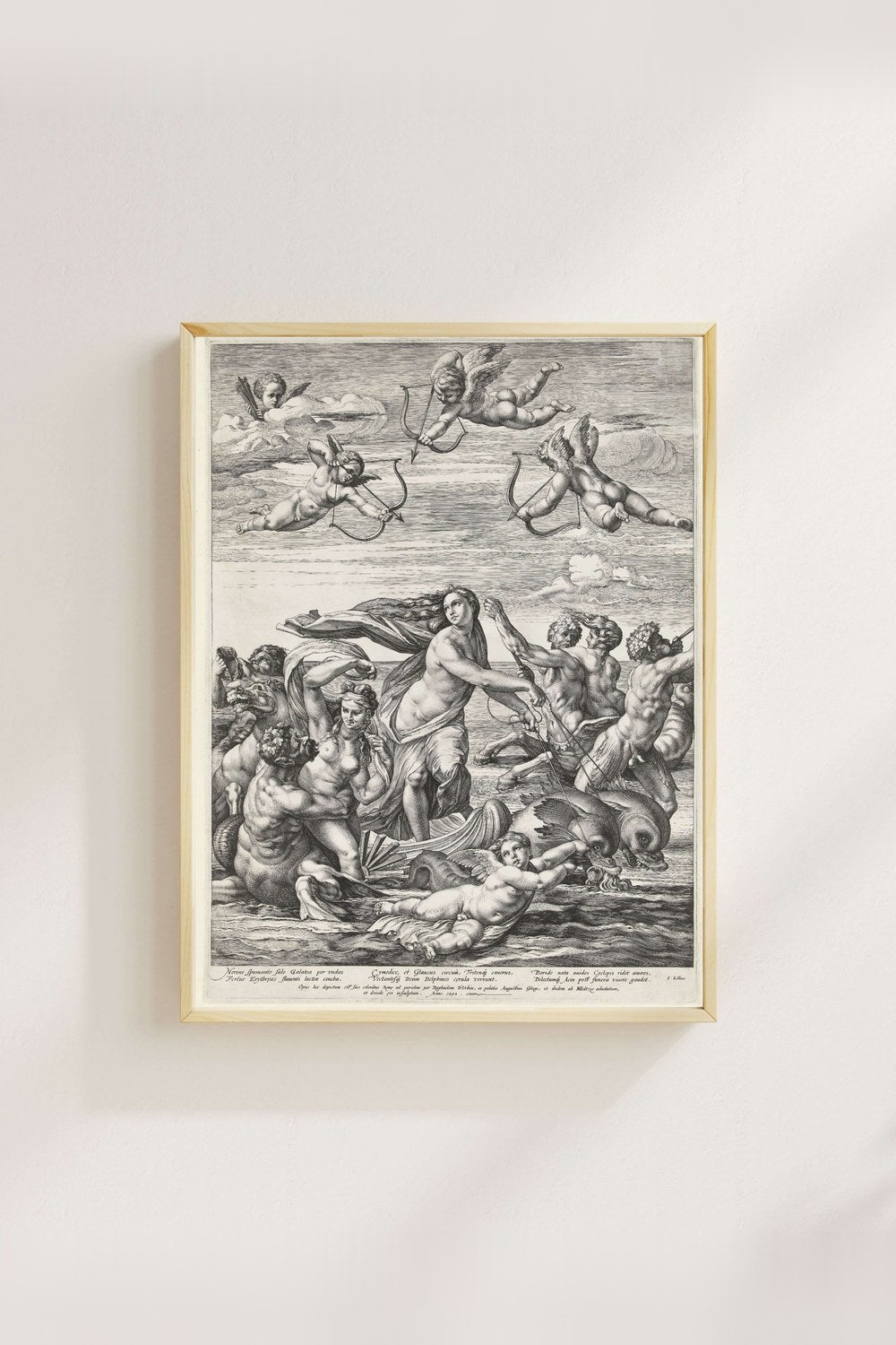 Hendrick Goltzius - Galatea'nın Zaferi - 4