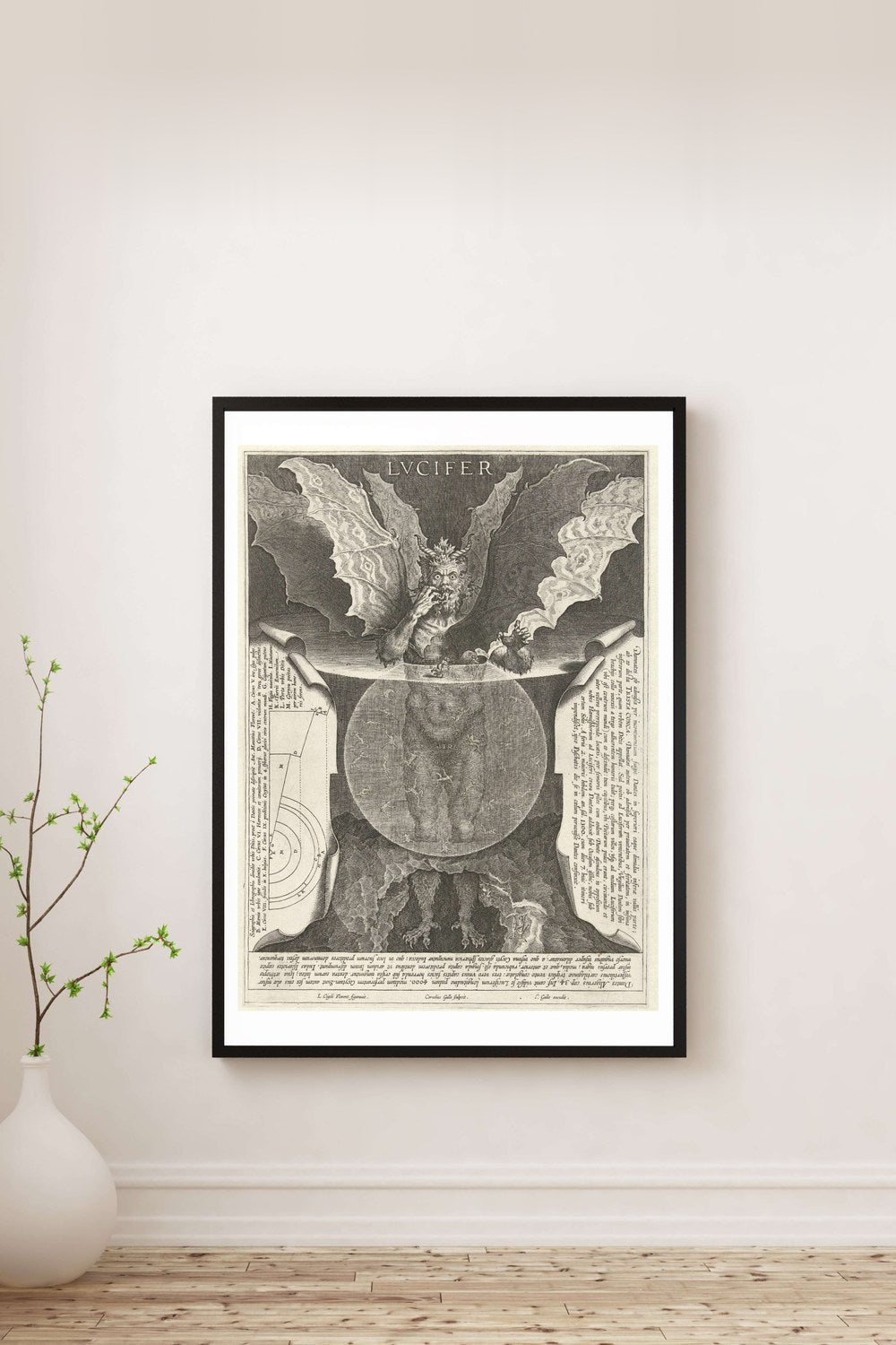 Cornelis Galle - Lucifer - 2