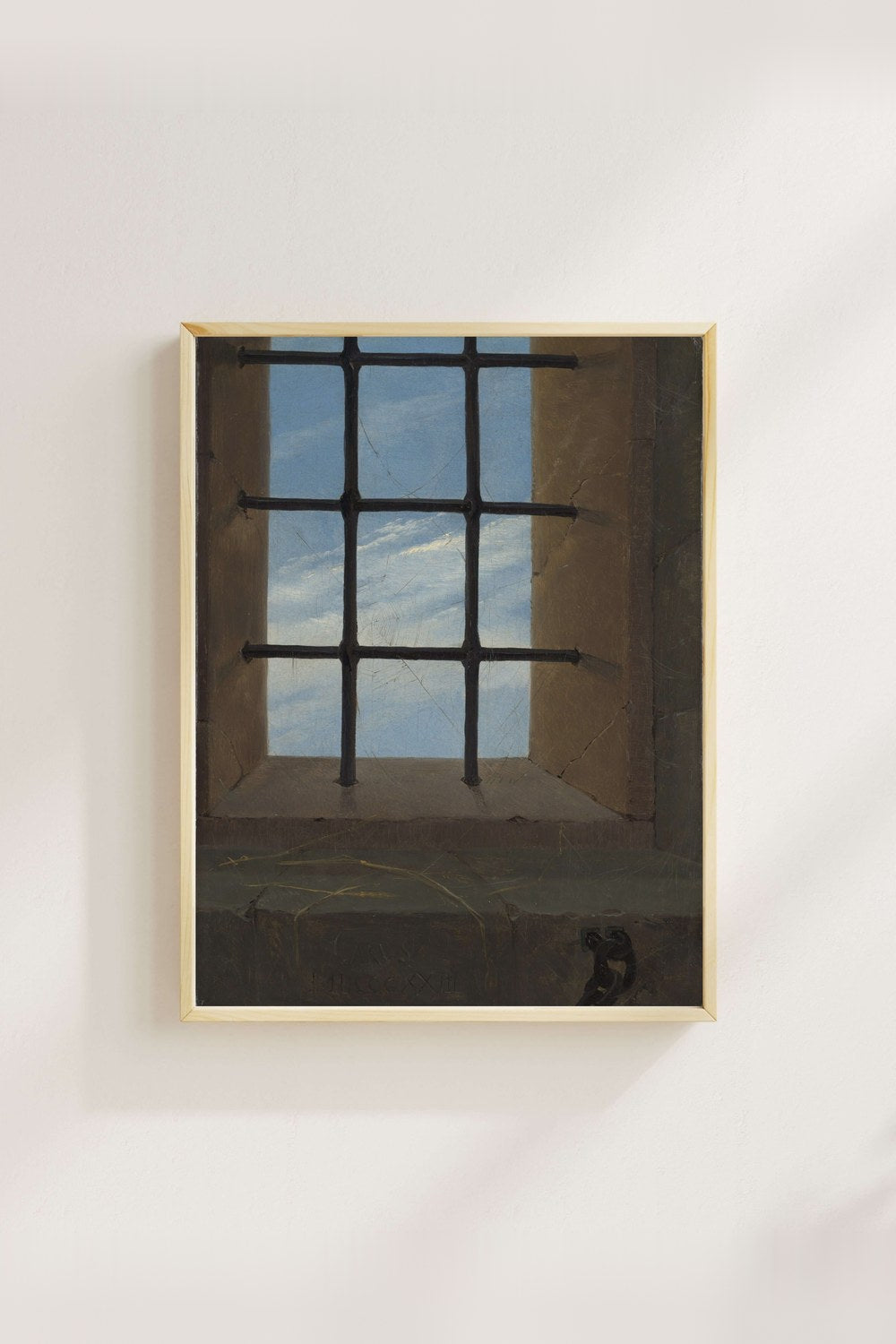 Carl Gustav Carus - Bir Hapishane Penceresinden Gökyüzüne Bakış - 4
