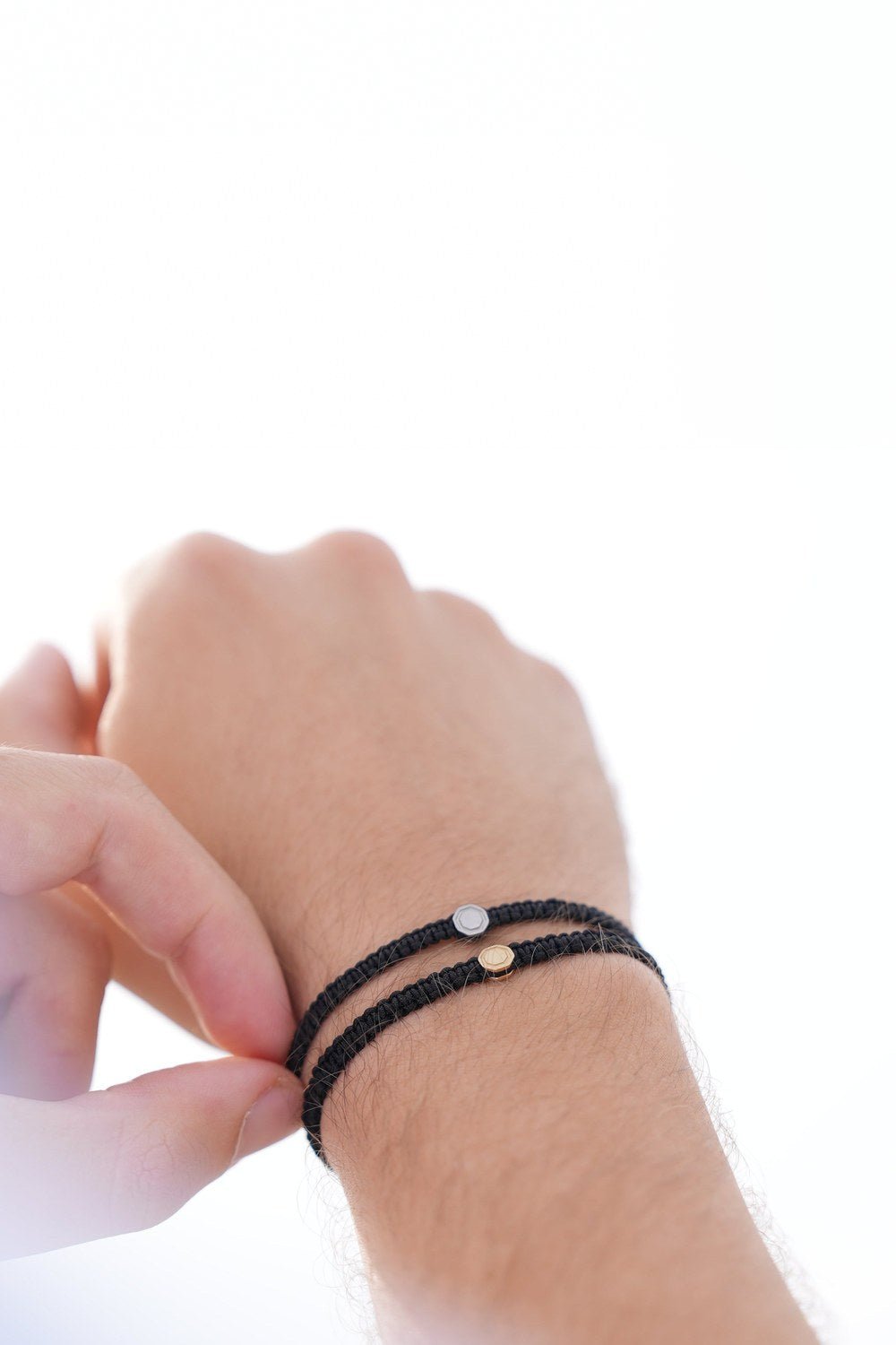 Makrome Bileklik, Gold - 4