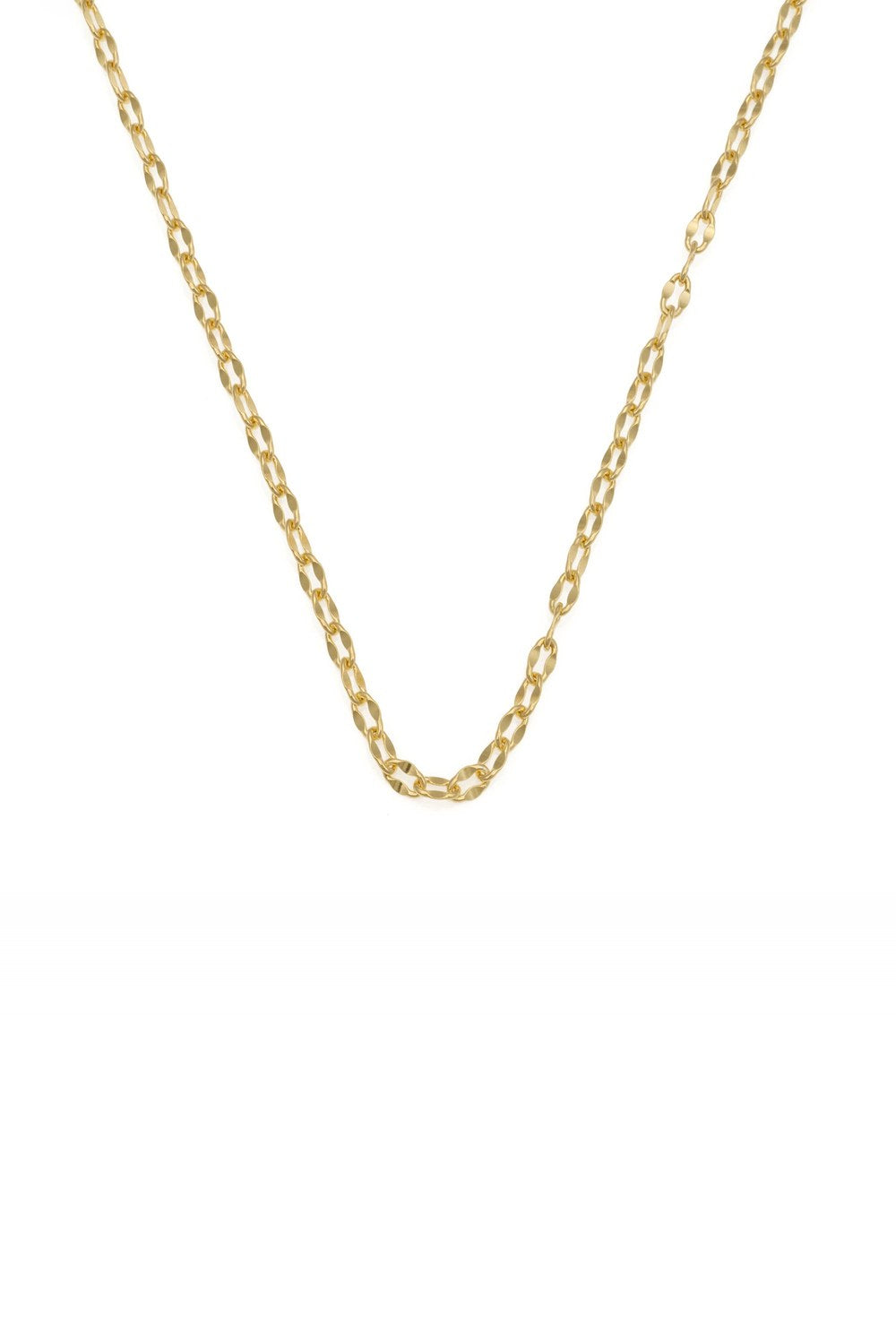 Marine Zincir Kolye, Gold - 0