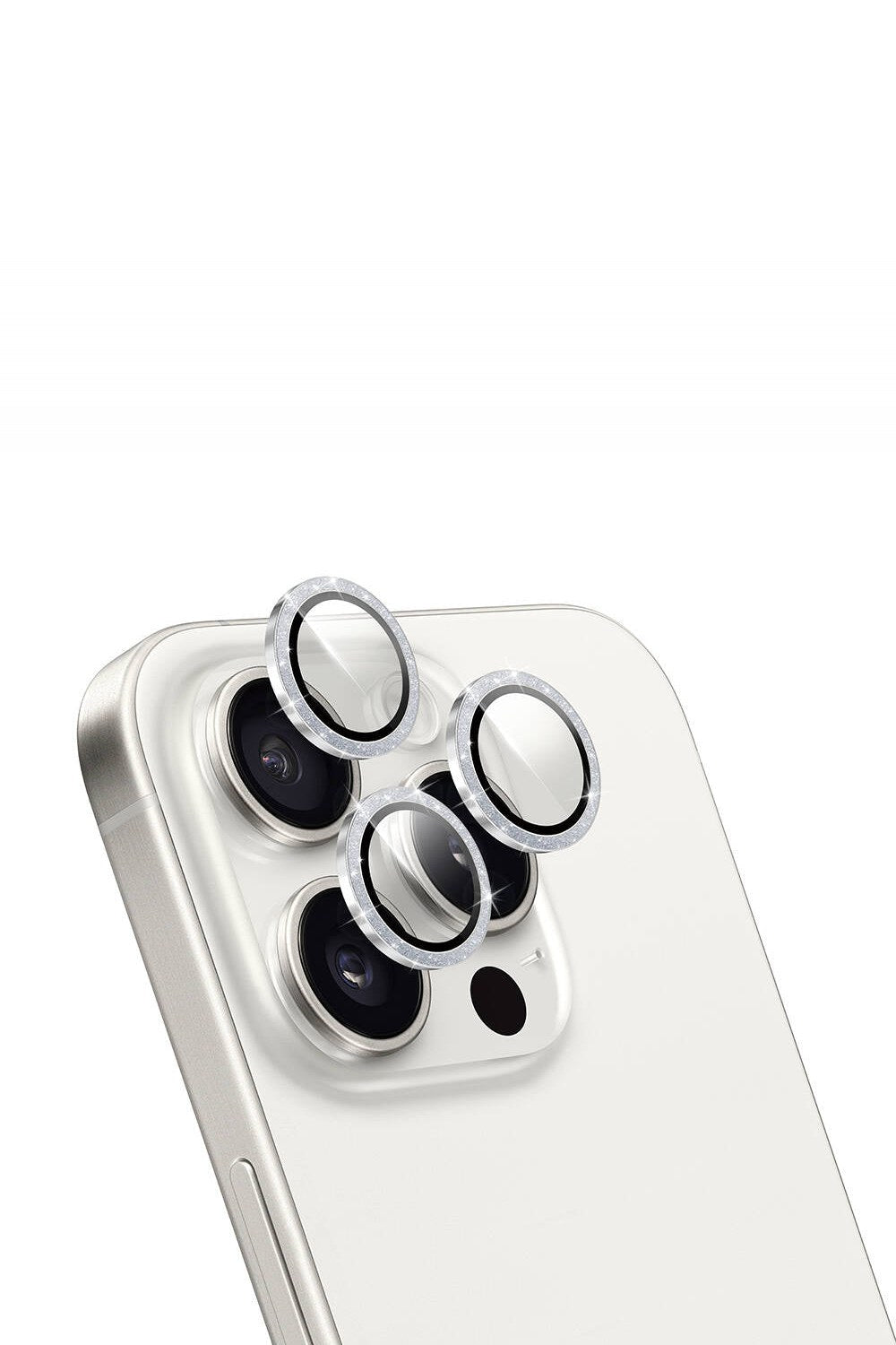 Lg-006 Diamond Kolay Uygulamalı Kamera Lens Koruyucu — Iphone 16 Pro Max - 3