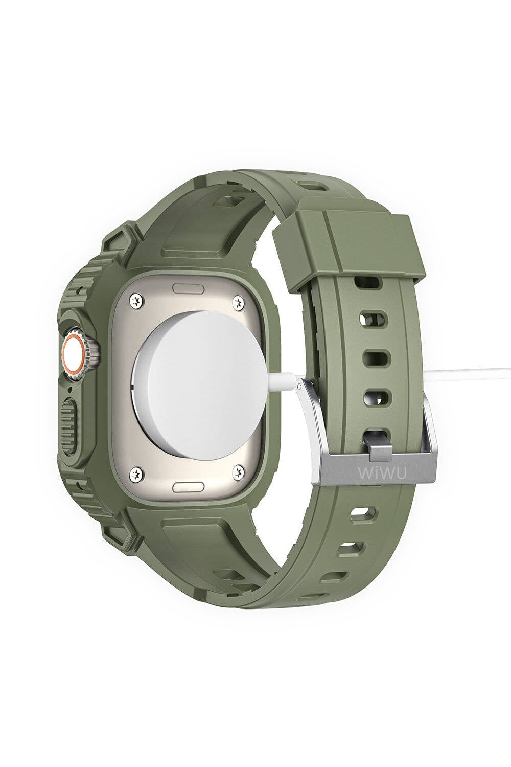 Armor 2'si 1 Arada Kasa Koruyucu Ve Silikon Kordon — Apple Watch 45 Mm - 7