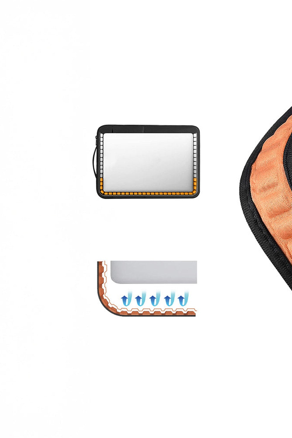 Alpha Slim Sleeve 14 İnç Su Geçirmez Laptop Çantası - 4