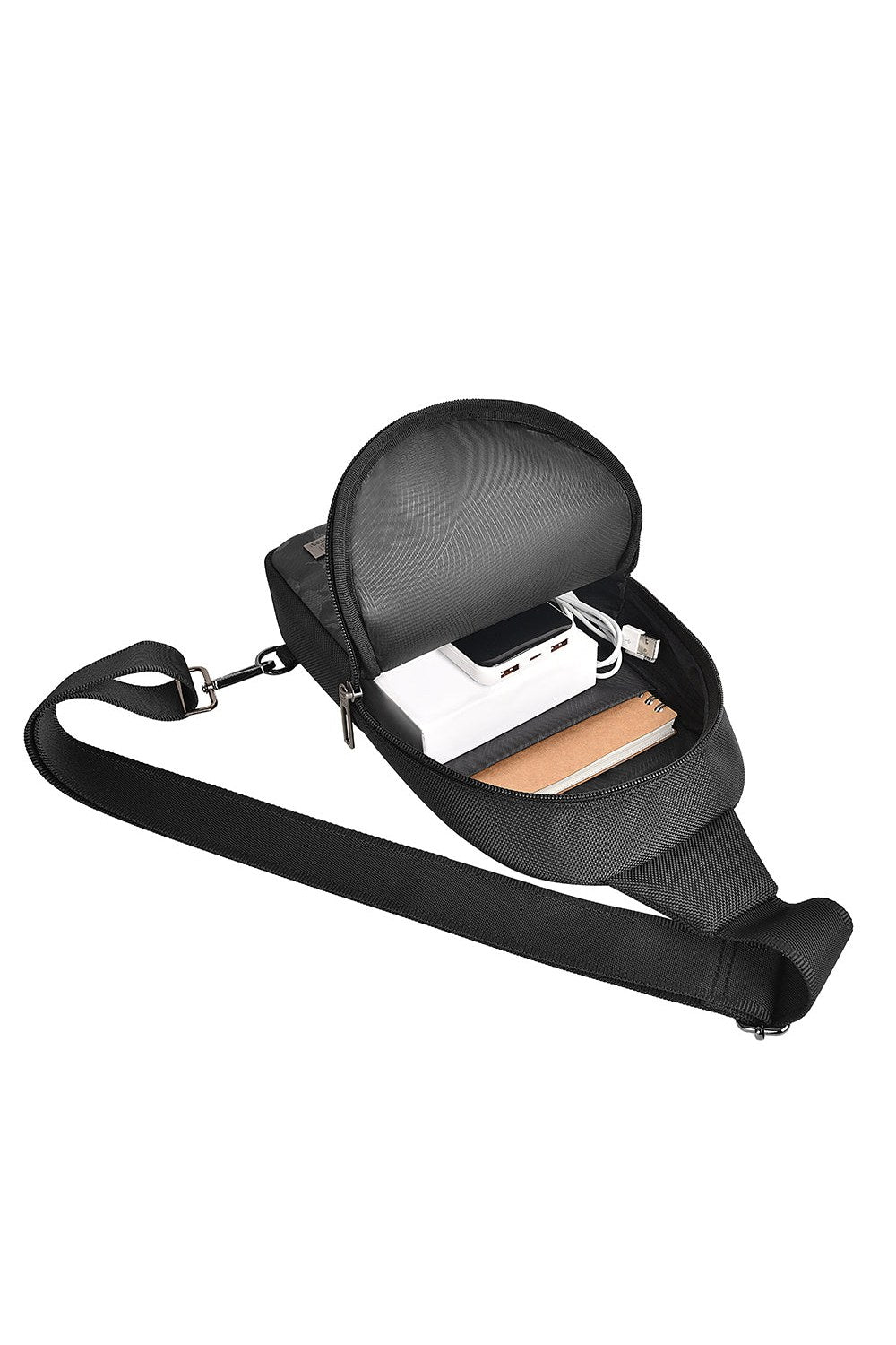 Salem Serisi Crossbody Su Geçirmez Çapraz Askılı Omuz Çantası - 4