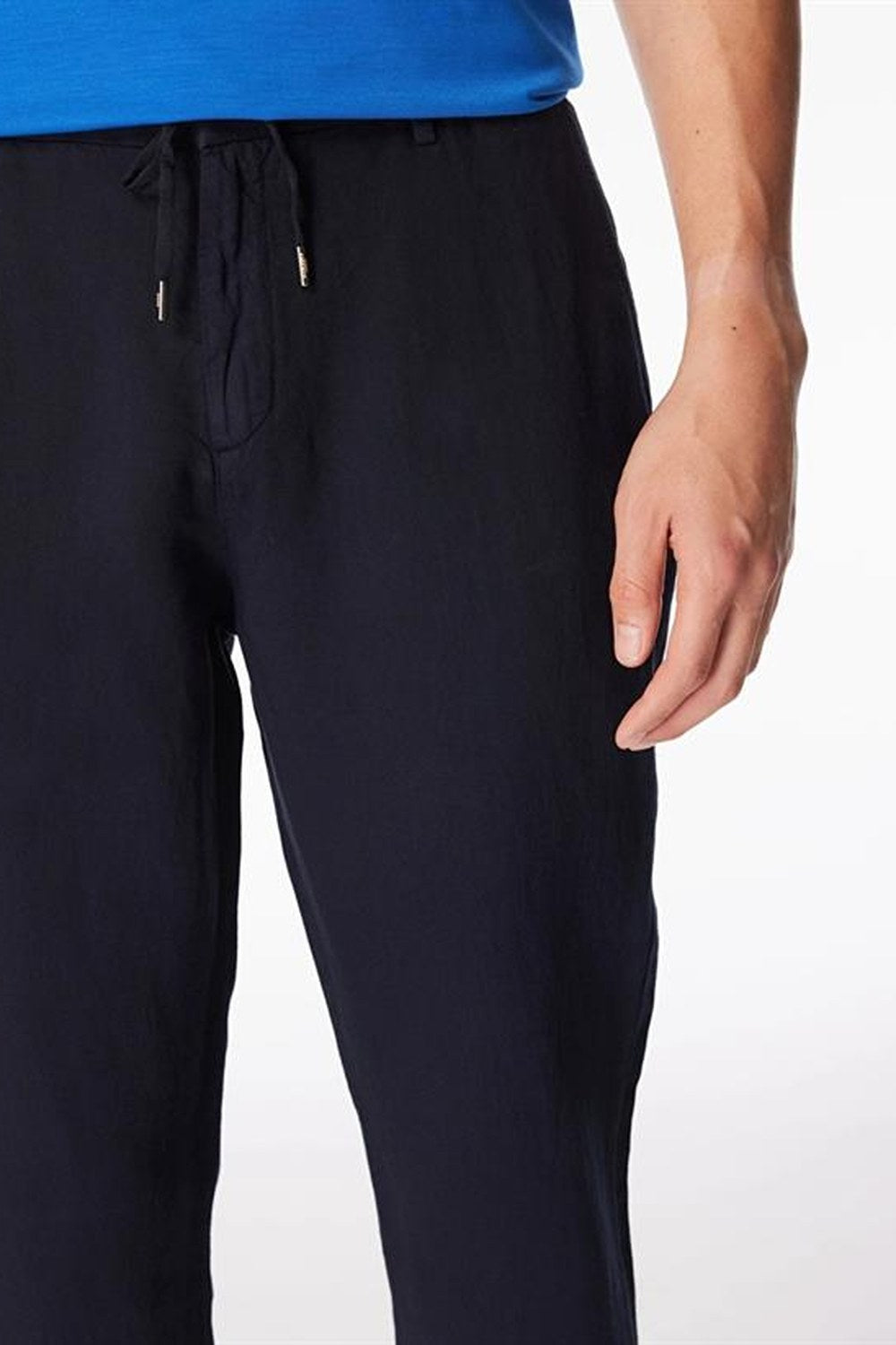 Beli Lastikli Arka Fleto Cepli Regular Erkek Pantolon - 1