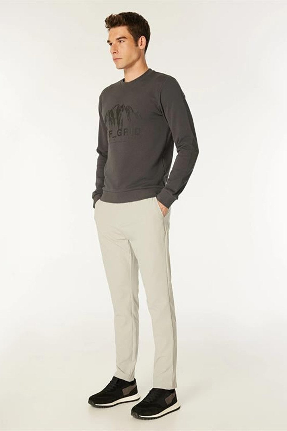 Lastikli Bel Jogger Erkek Pantolon - 3