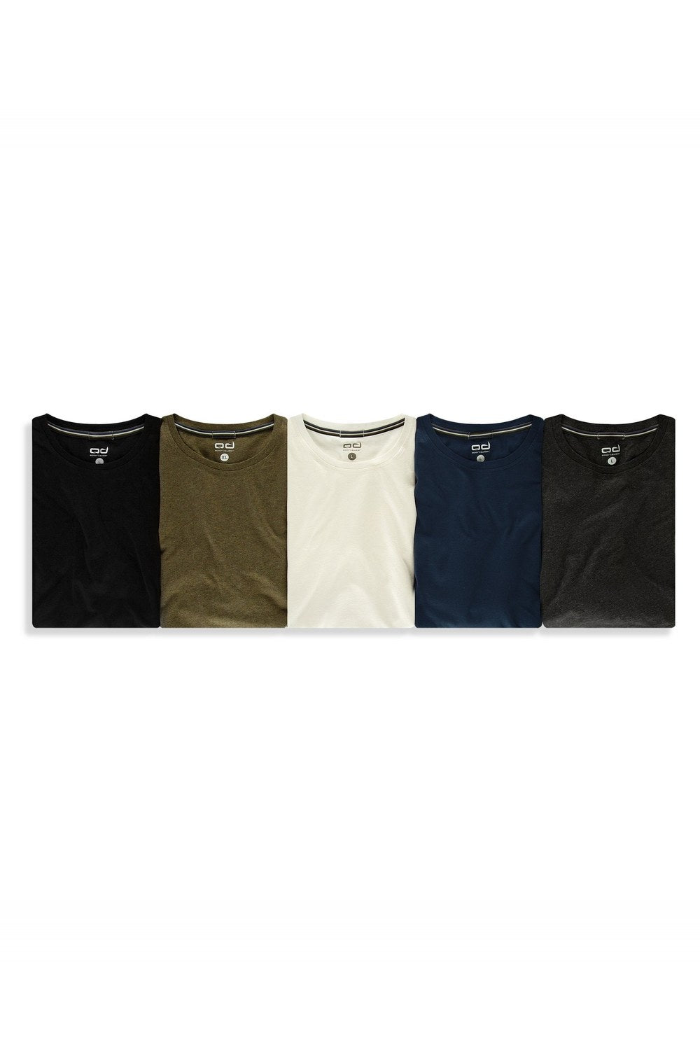 Soft Tees Basic T-Shirt, Gri Melanj - 3