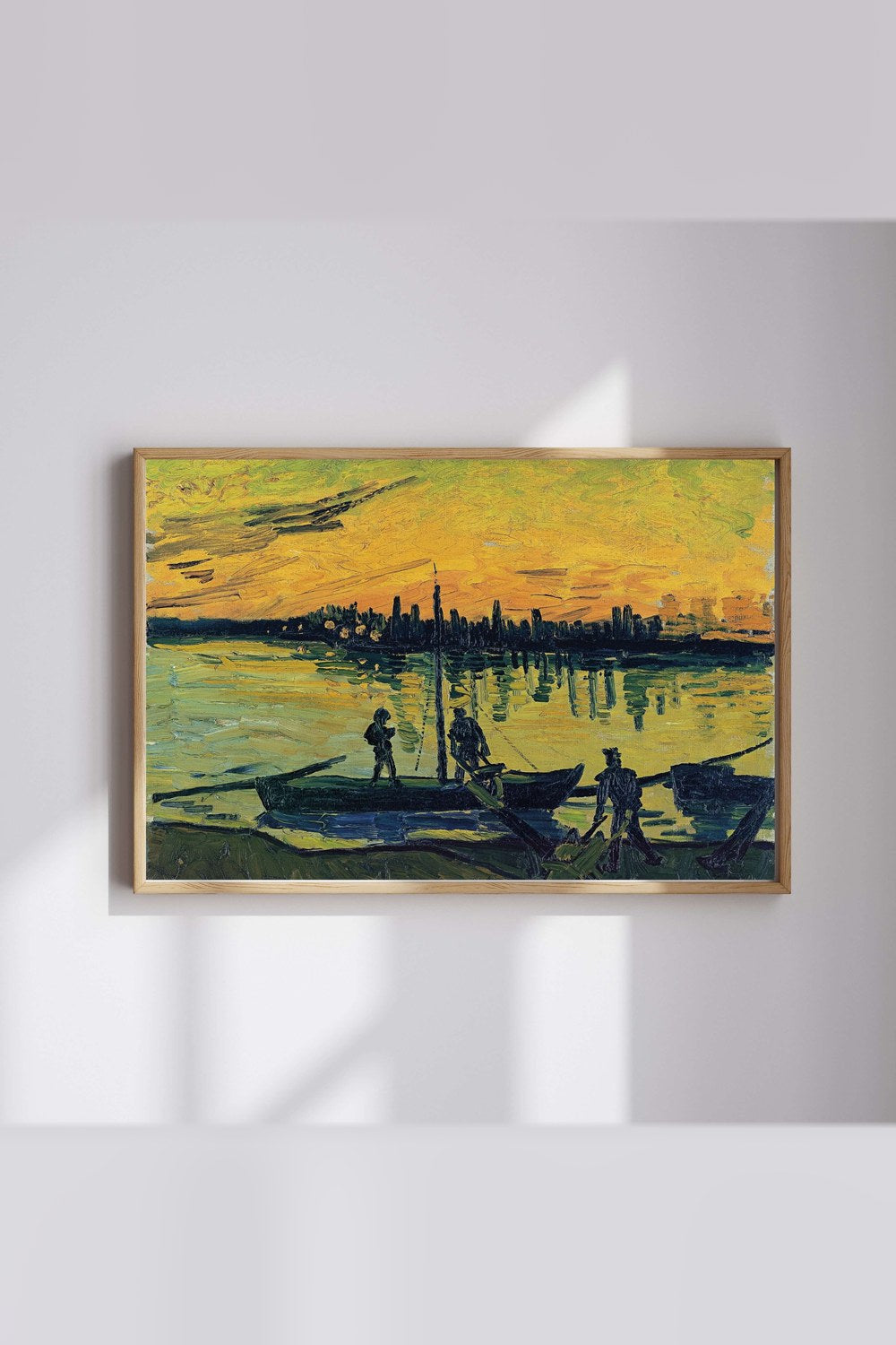 Vincent Van Gogh - Arles'daki Liman İşçileri - 1