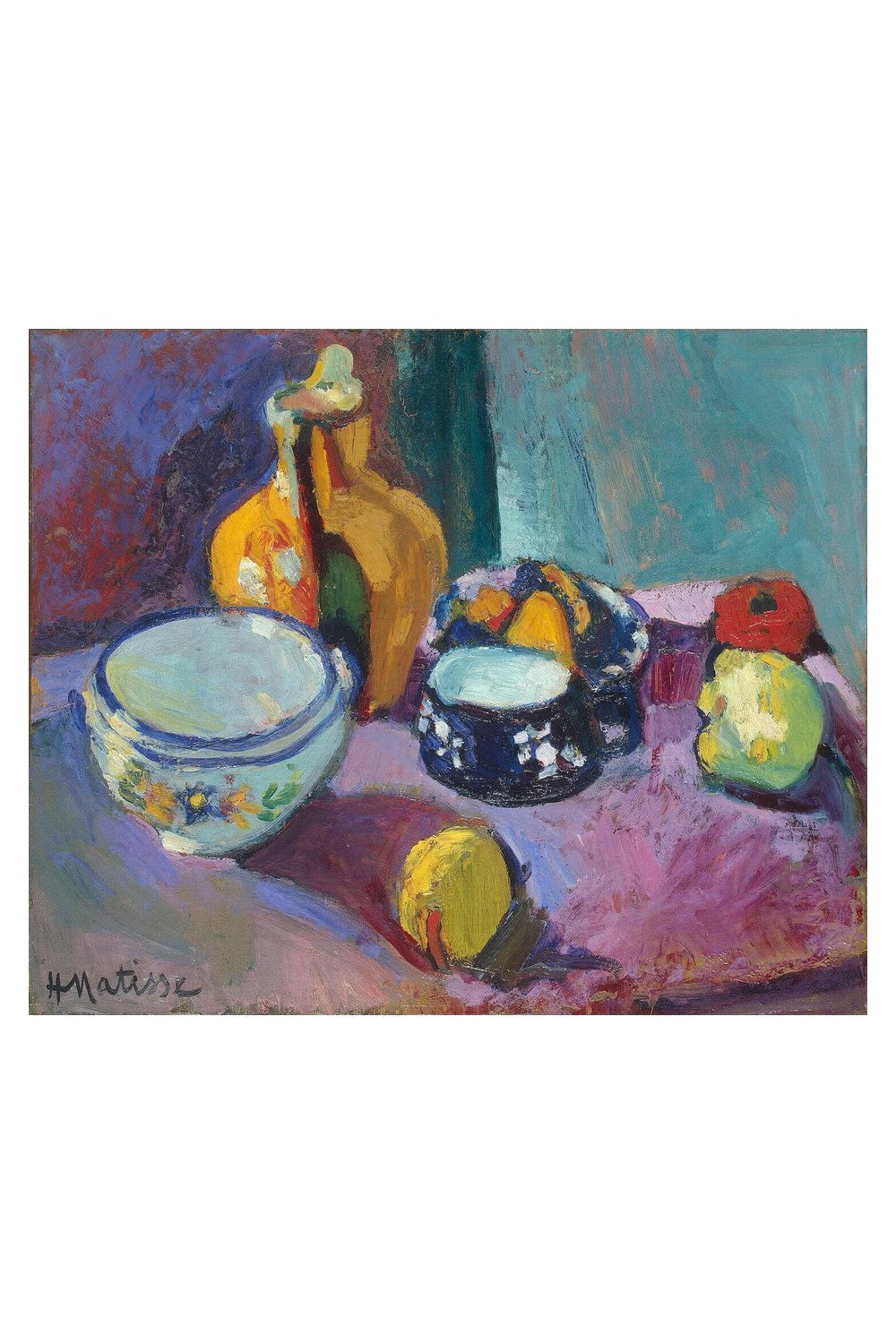Henri Matisse - Tabaklar Ve Meyveler - 4