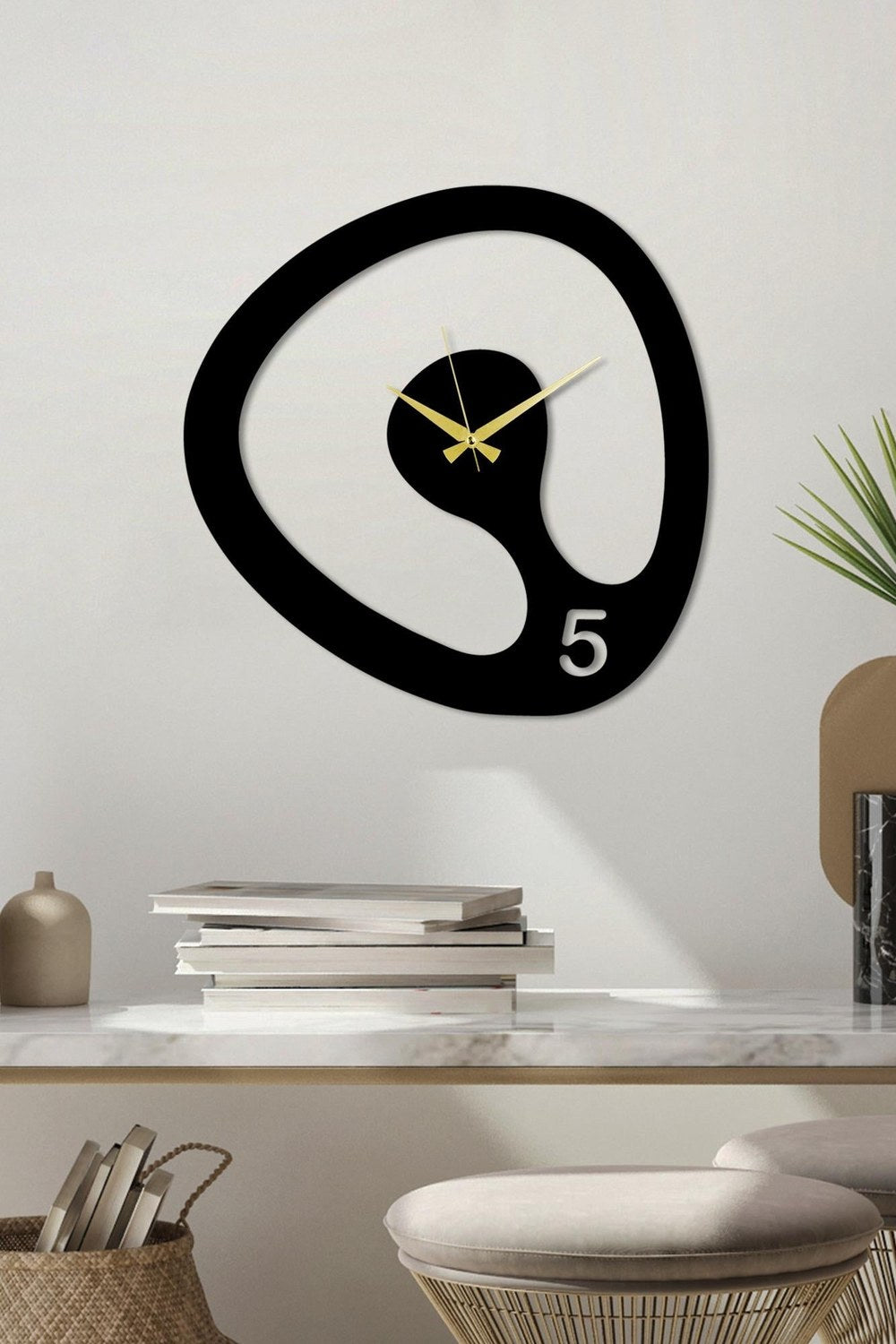 Watch-81 Dekoratif Metal Duvar Saati - 1