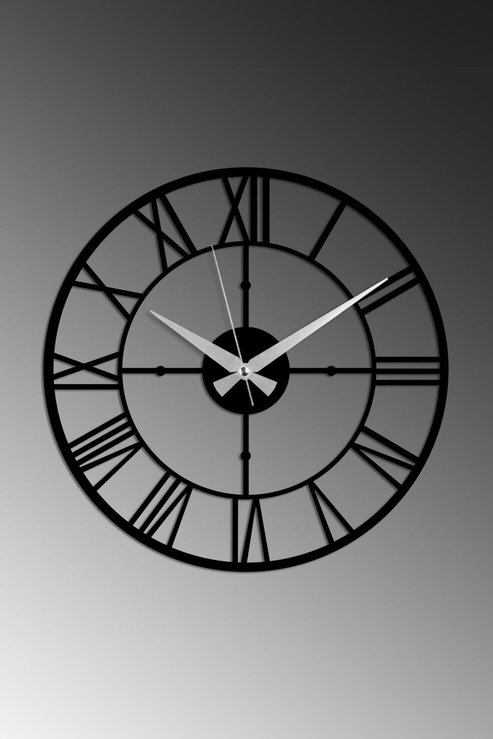 Watch-069 Dekoratif Metal Duvar Saati - 2