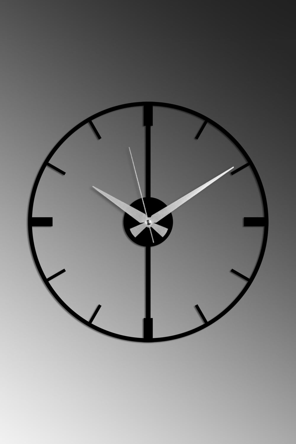 Watch-065 Dekoratif Metal Duvar Saati - 3