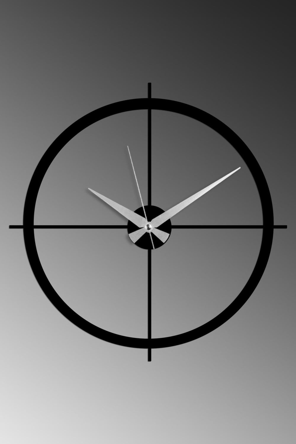 Watch-052 Dekoratif Metal Duvar Saati - 3