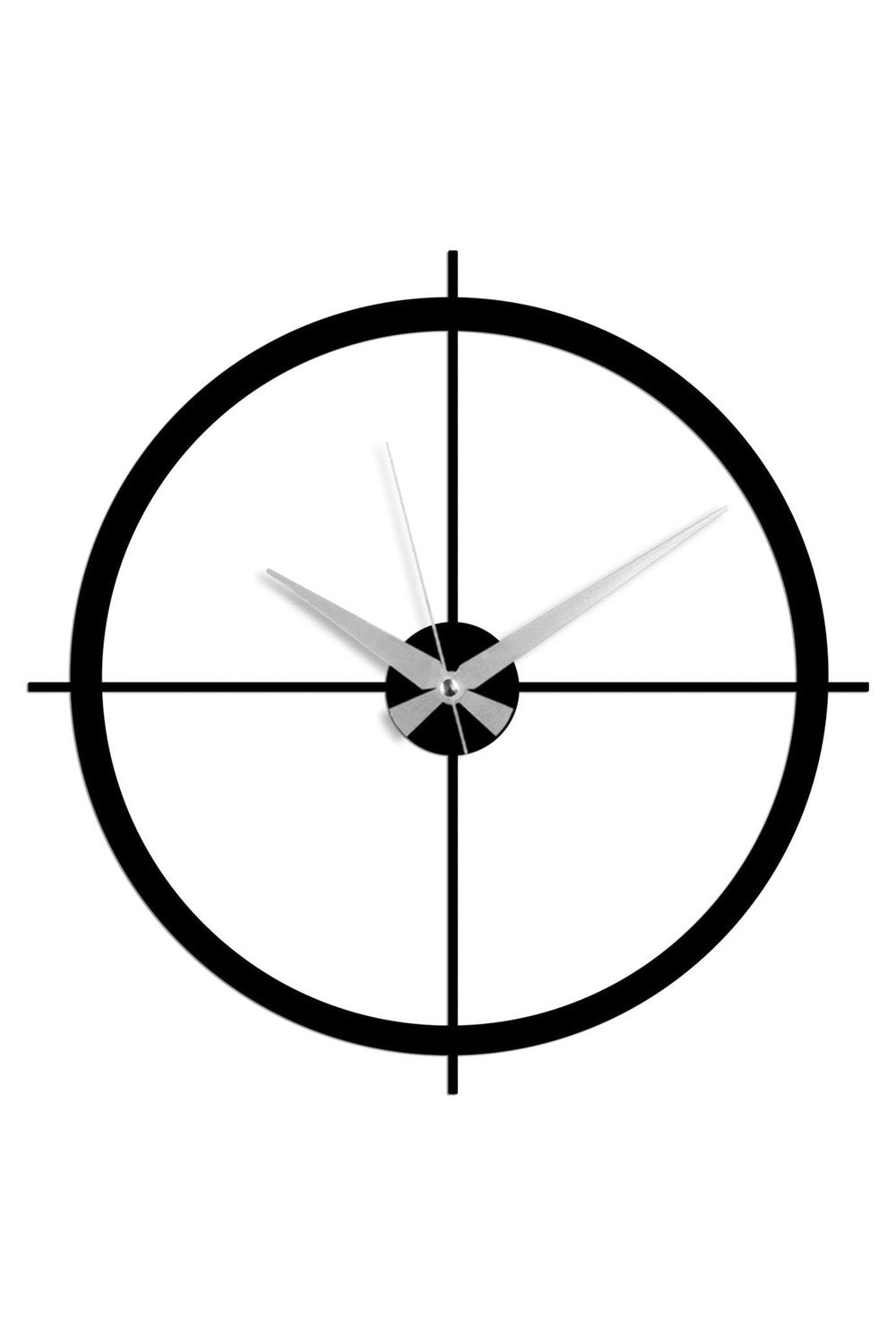 Watch-052 Dekoratif Metal Duvar Saati - 4