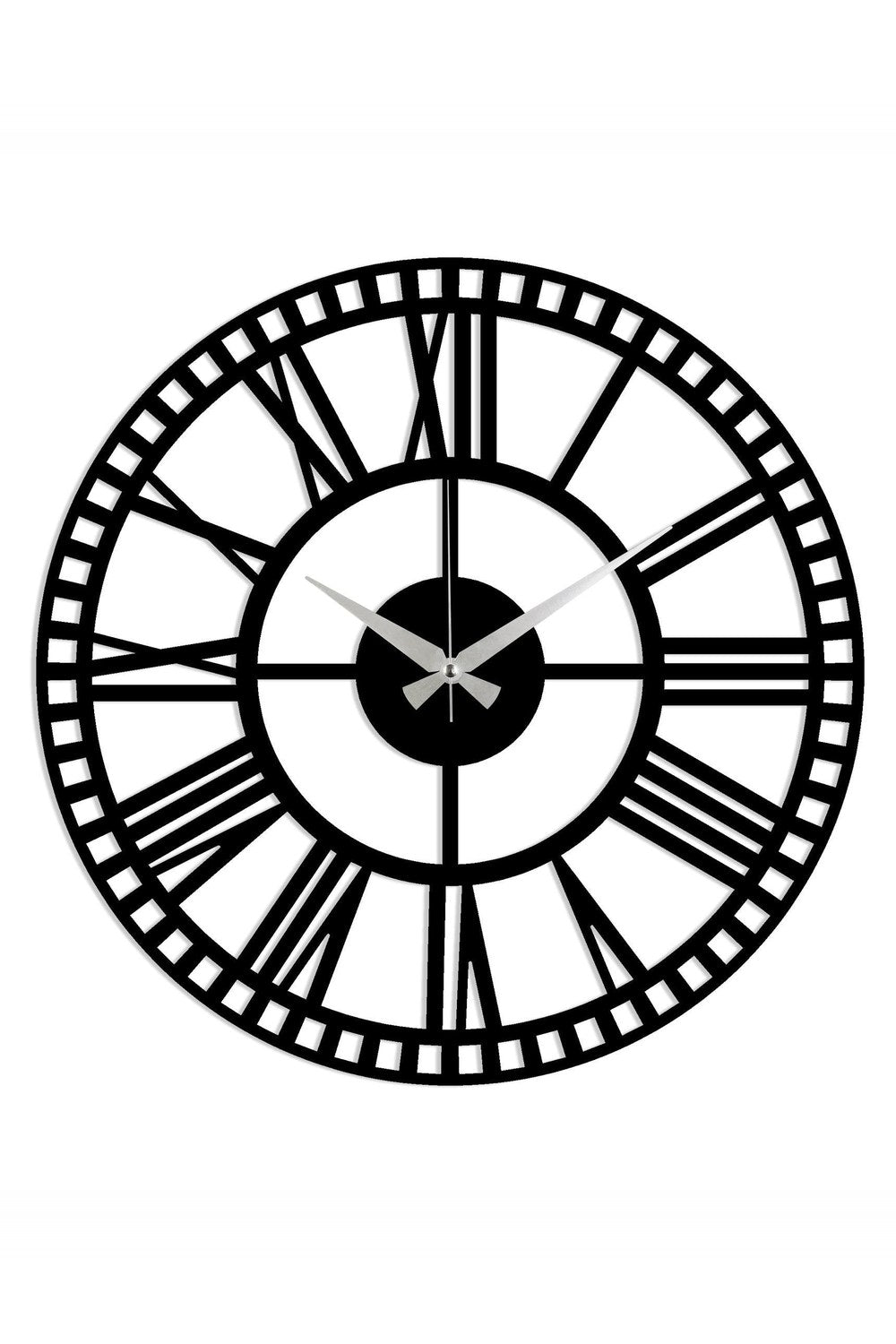 Watch-010 Dekoratif Metal Duvar Saati - 1