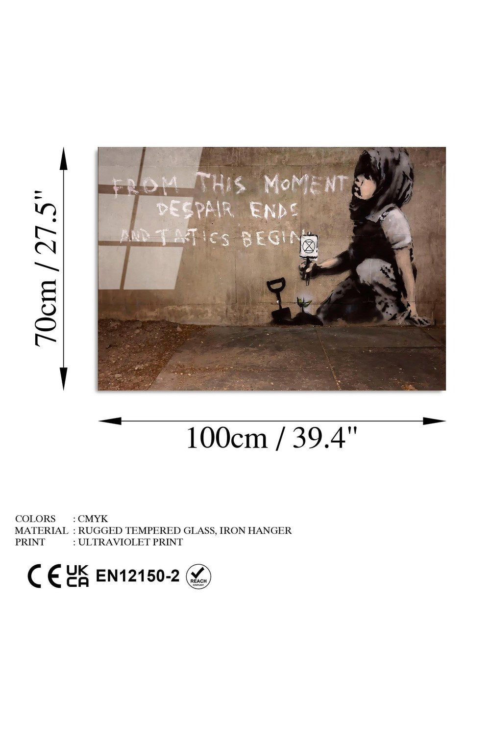 Uv-061 Baskılı Cam Dikdörtgen Duvar Tablosu - 7