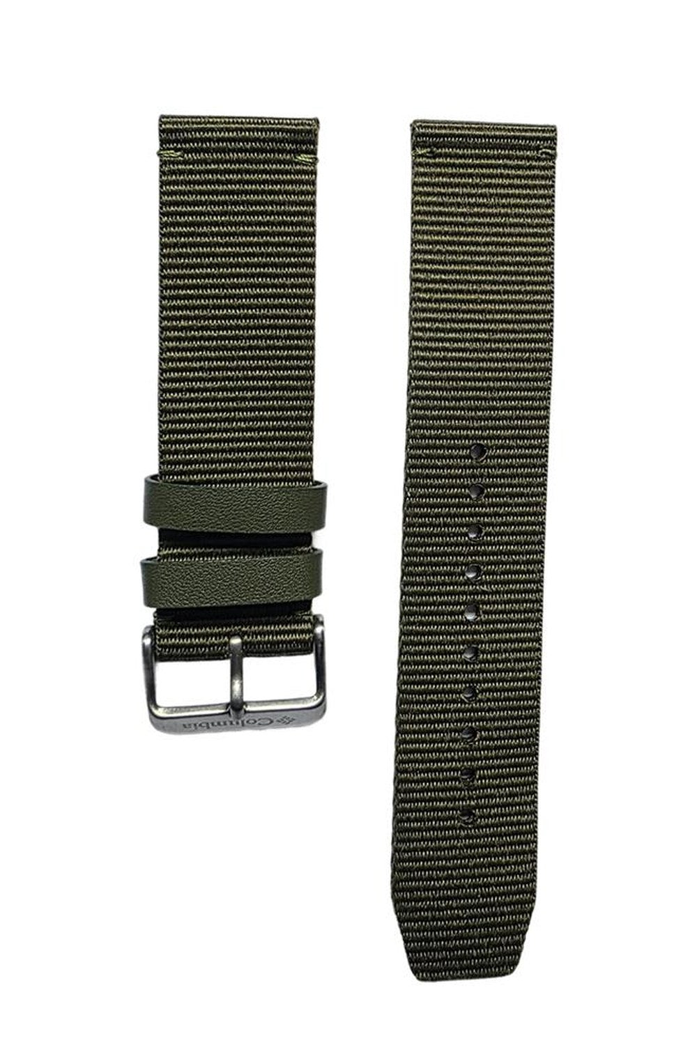 Yeşil Tekstil Saat Kordonu (22 Mm) - 0