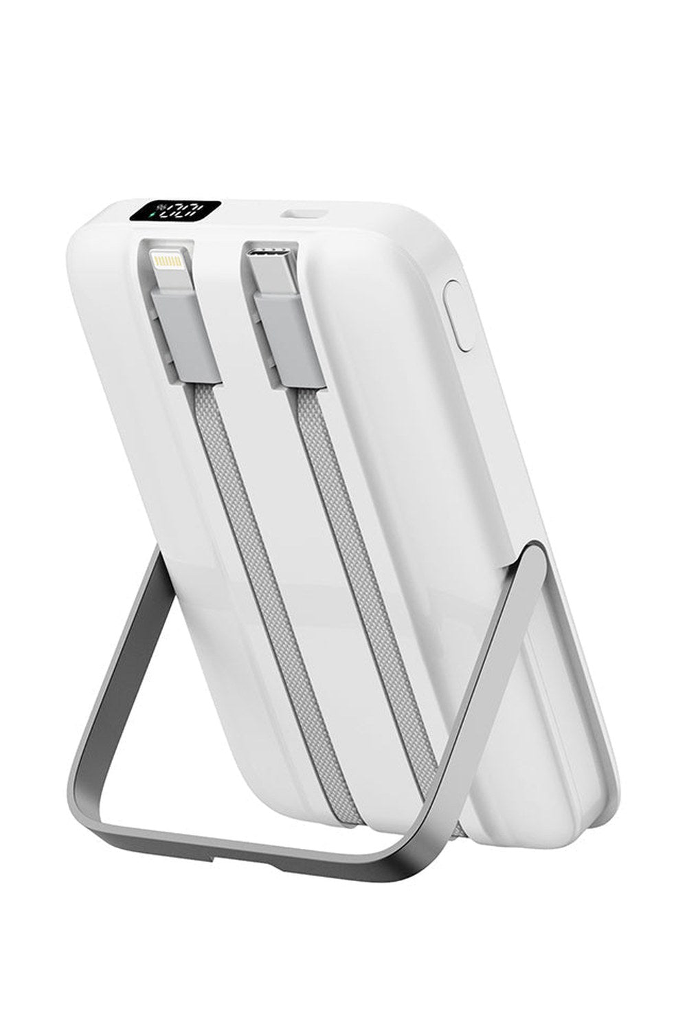 Standlı Kablosuz Şarjlı Powerbank, 10000 Mah - 20w - 7